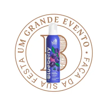 Espuma Begin Spices Blueberry – 200 ml – Armazém do Barbim